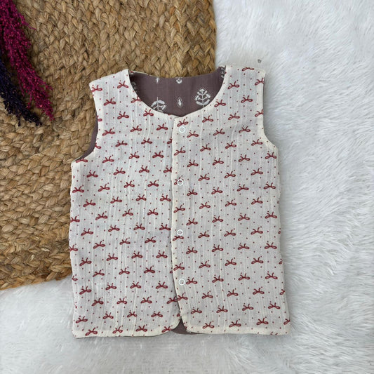 Reversible Muslin Jabla Double Layer MN01