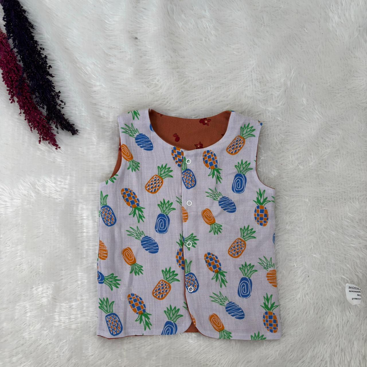 Reversible Muslin Jabla Double Layer MN01