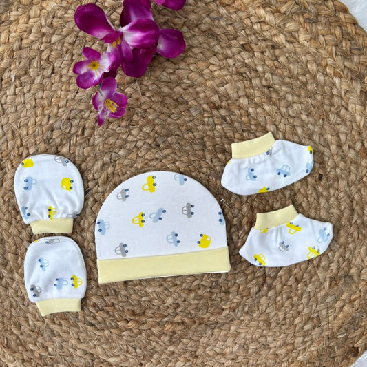 Cap Mitten and Booties Set MN01