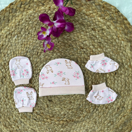 Cap Mitten and Booties Set MN01