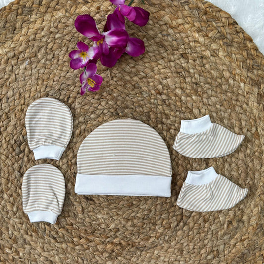 Cap Mitten and Booties Set MN01