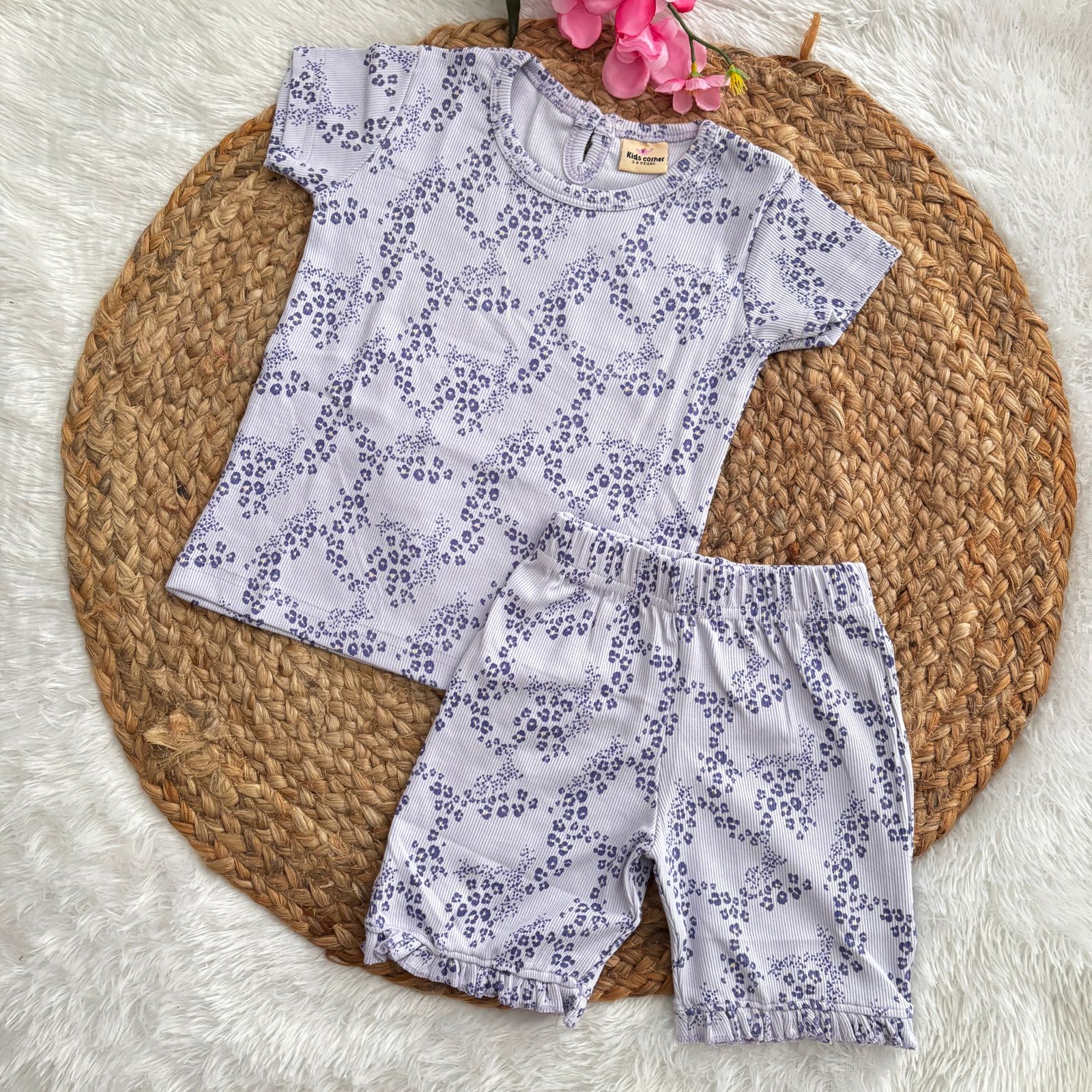 Girls Fancy shorts set FC01