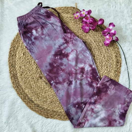 Women's  Premium Tie & Dye Pyjamas WP