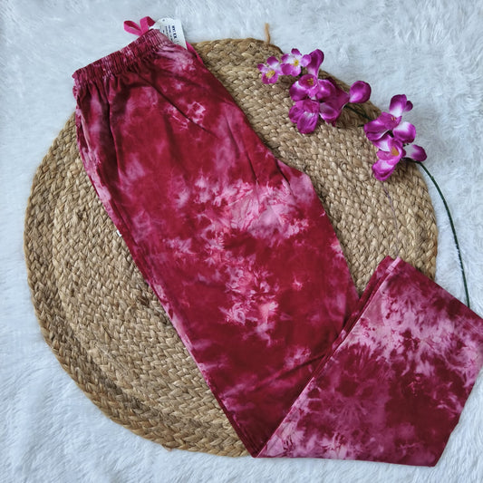 Women's  Premium Tie & Dye Pyjamas WP