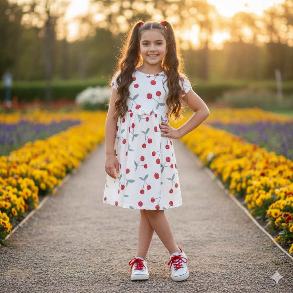 Premium Quality Girls Frock PV01