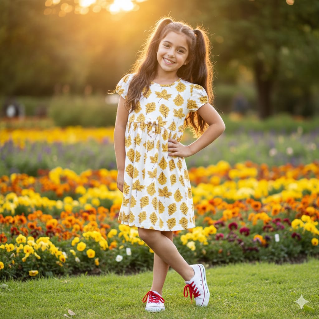 Premium Quality Girls Frock PV01