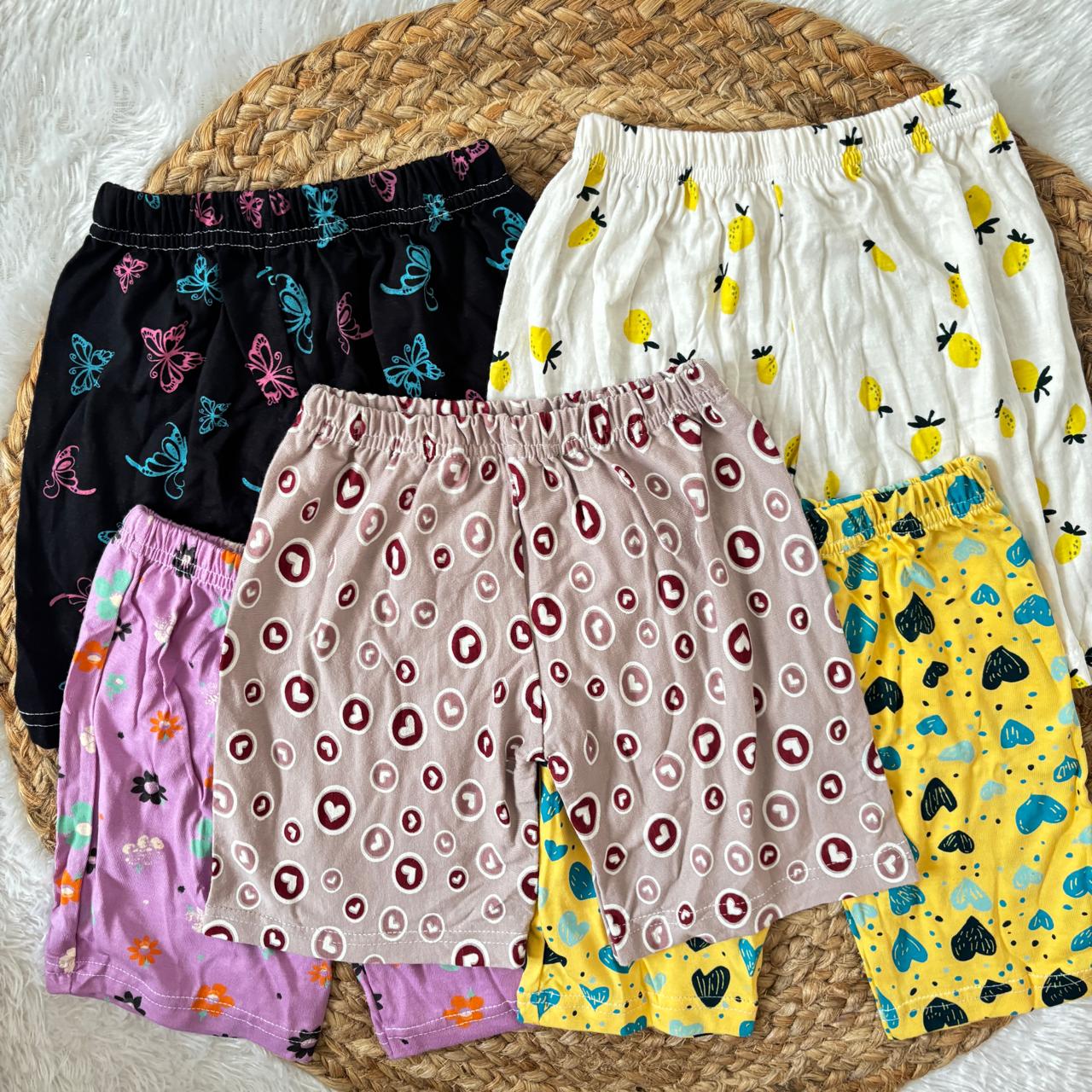 Shorts Combo 4 to 5 years (5 pcs pack)