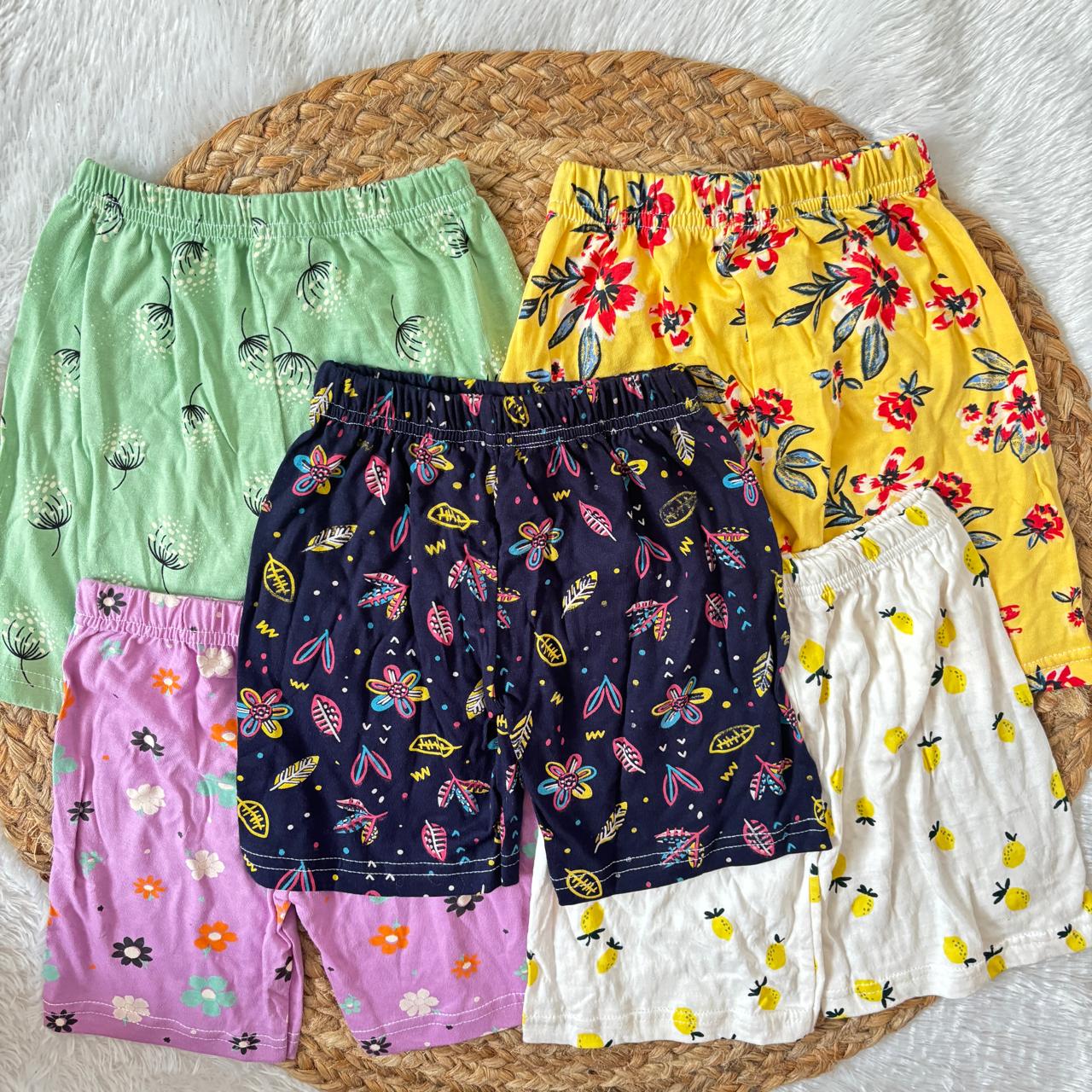 Shorts Combo 4 to 5 years (5 pcs pack)