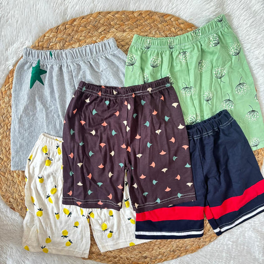 Shorts Combo 4 to 5 years (5 pcs pack)