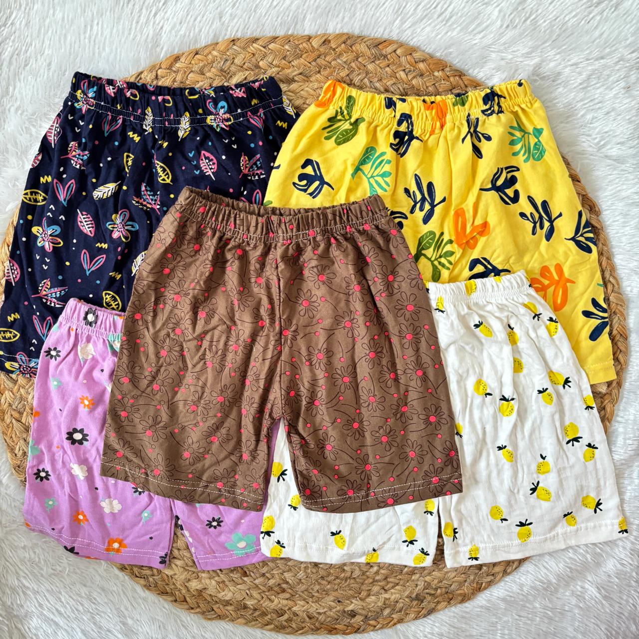 Shorts Combo 4 to 5 years (5 pcs pack)