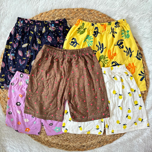 Shorts Combo 4 to 5 years (5 pcs pack)