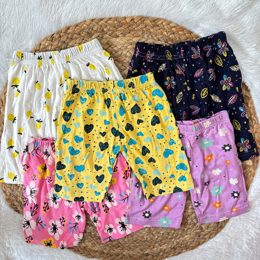 Shorts Combo 4 to 5 years (5 pcs pack)