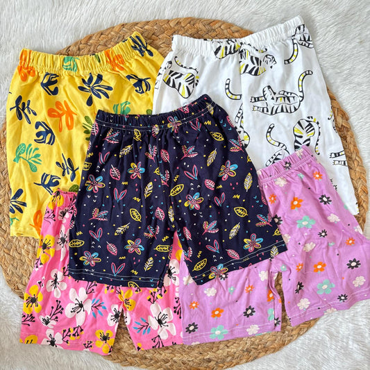 Shorts Combo 4 to 5 years (5 pcs pack)