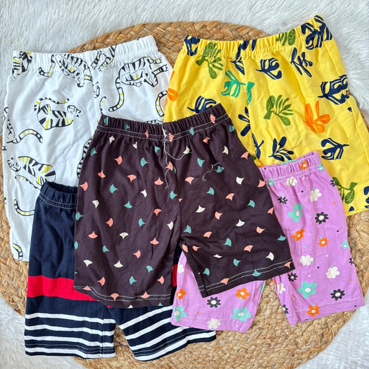 Shorts Combo 4 to 5 years (5 pcs pack)