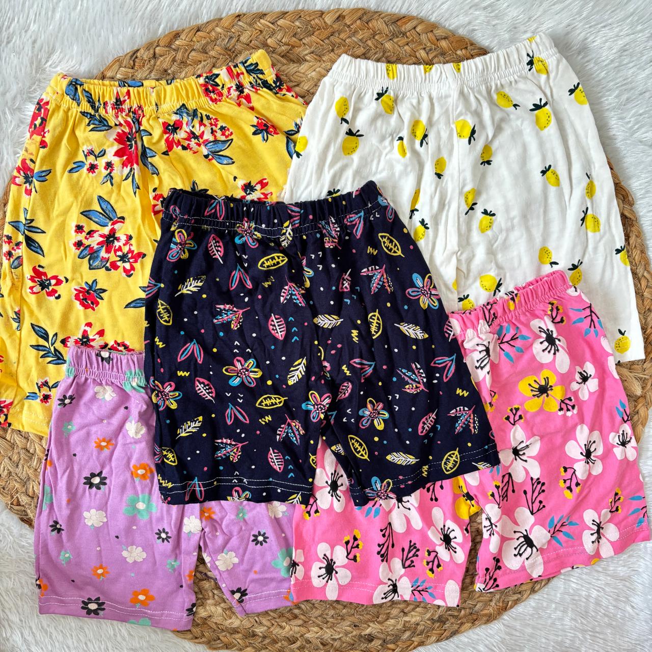 Shorts Combo 4 to 5 years (5 pcs pack)