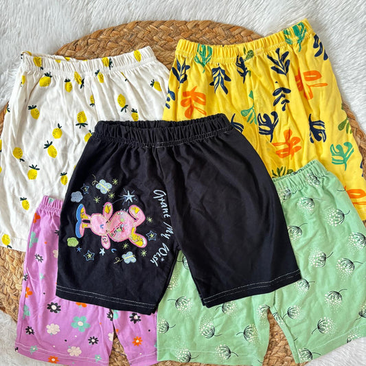 Shorts Combo 4 to 5 years (5 pcs pack)