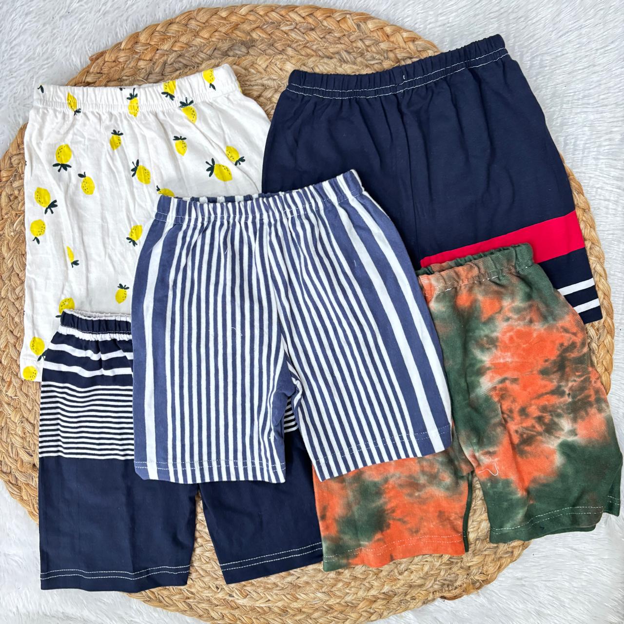 Shorts Combo 2 to 3 years (5 pcs pack)