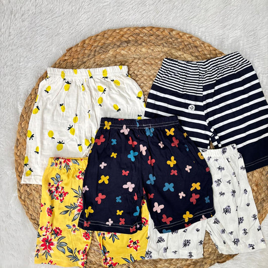 Shorts Combo 2 to 3 years (5 pcs pack)