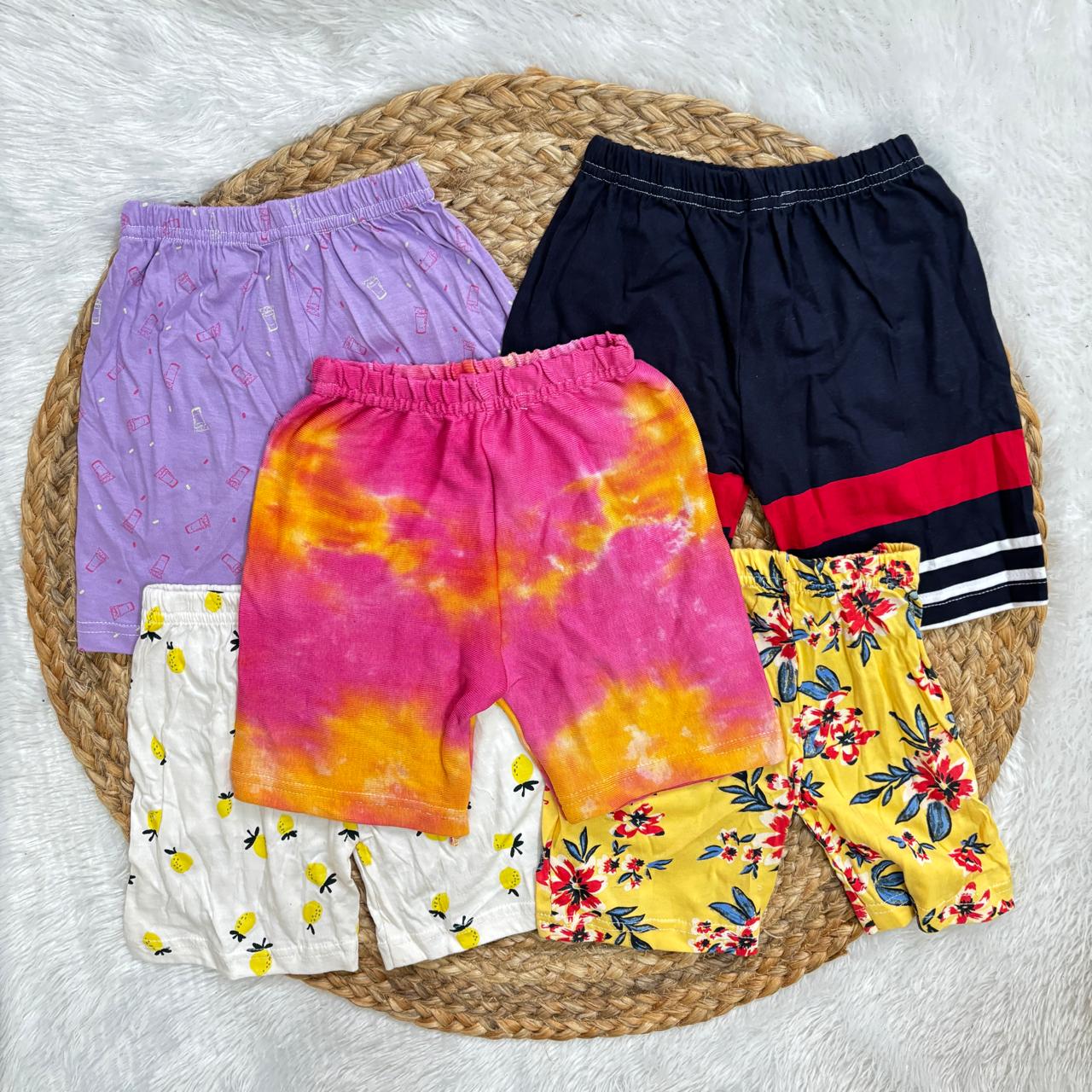 Shorts Combo 2 to 3 years (5 pcs pack)