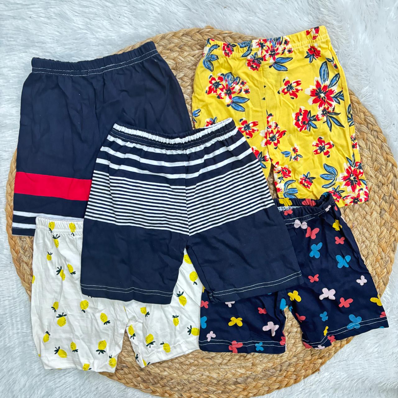Shorts Combo 2 to 3 years (5 pcs pack)