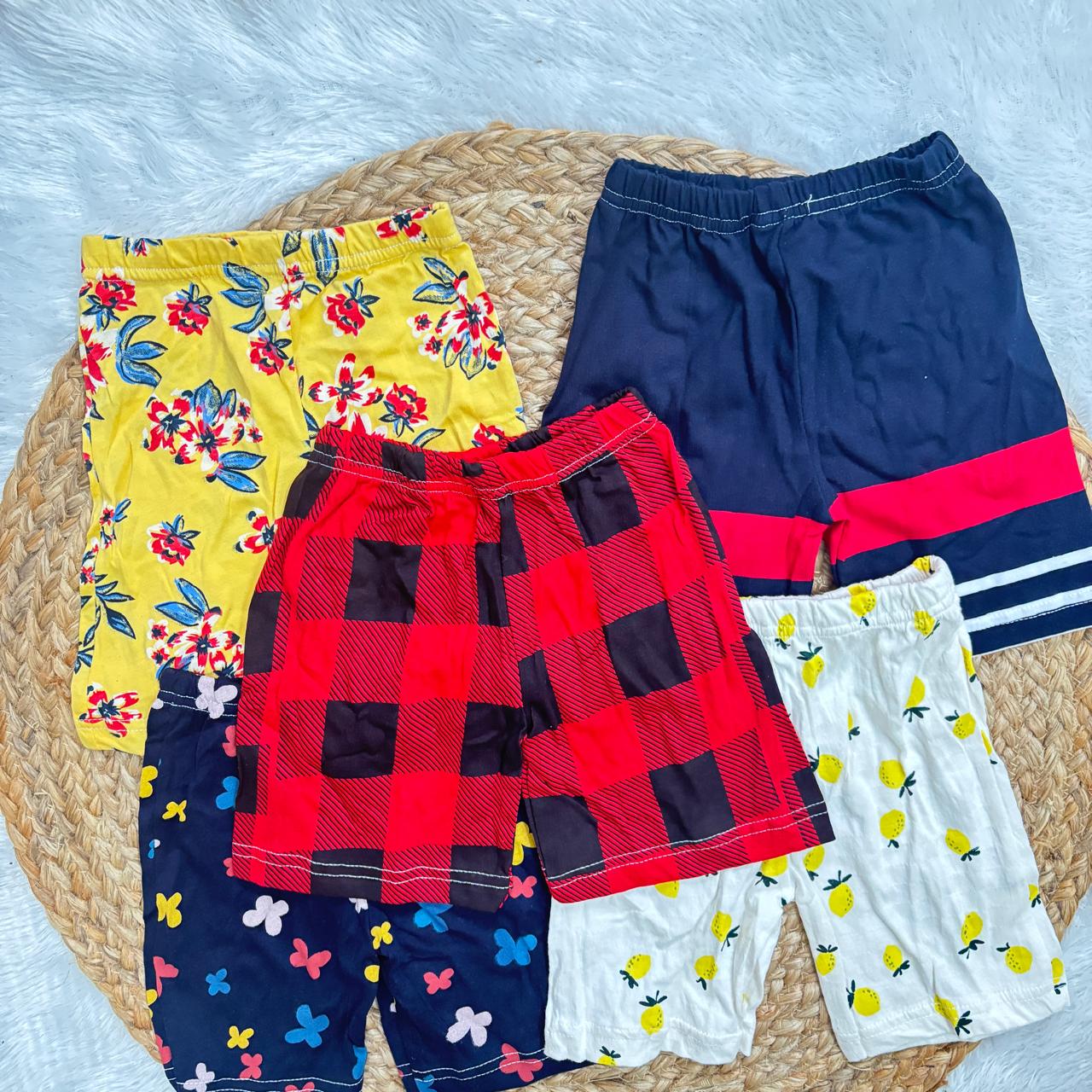 Shorts Combo 2 to 3 years (5 pcs pack)