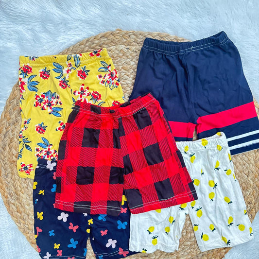 Shorts Combo 2 to 3 years (5 pcs pack)