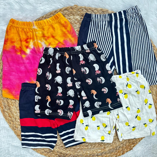 Shorts Combo 2 to 3 years (5 pcs pack)