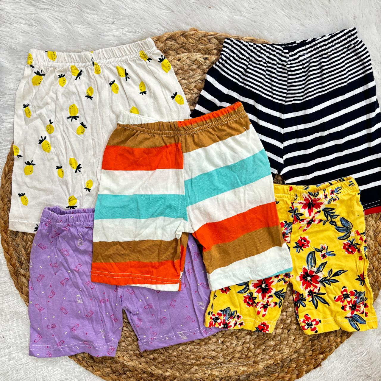 Shorts Combo 2 to 3 years (5 pcs pack)