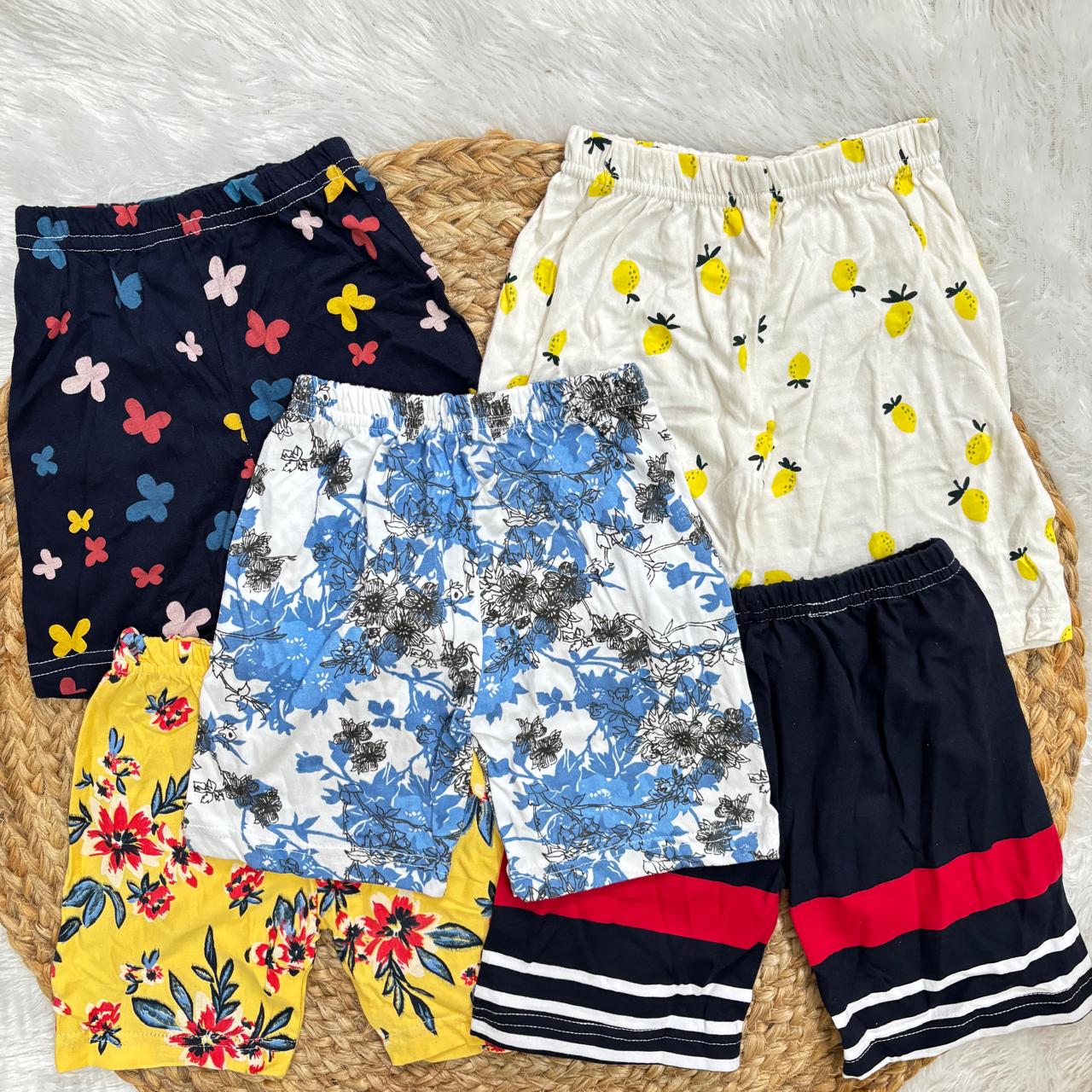 Shorts Combo 2 to 3 years (5 pcs pack)