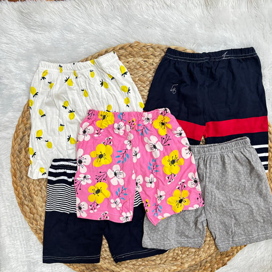 Shorts Combo 2 to 3 years (5 pcs pack)