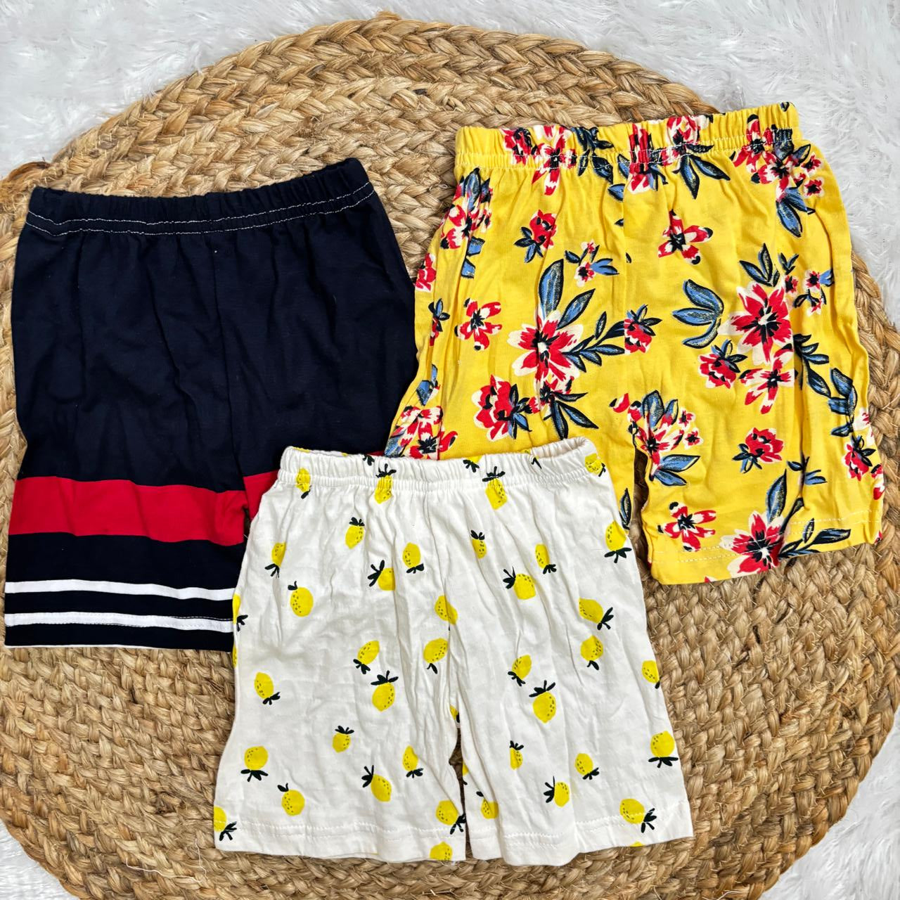 Shorts Combo 2 to 3 years (3 pcs pack)