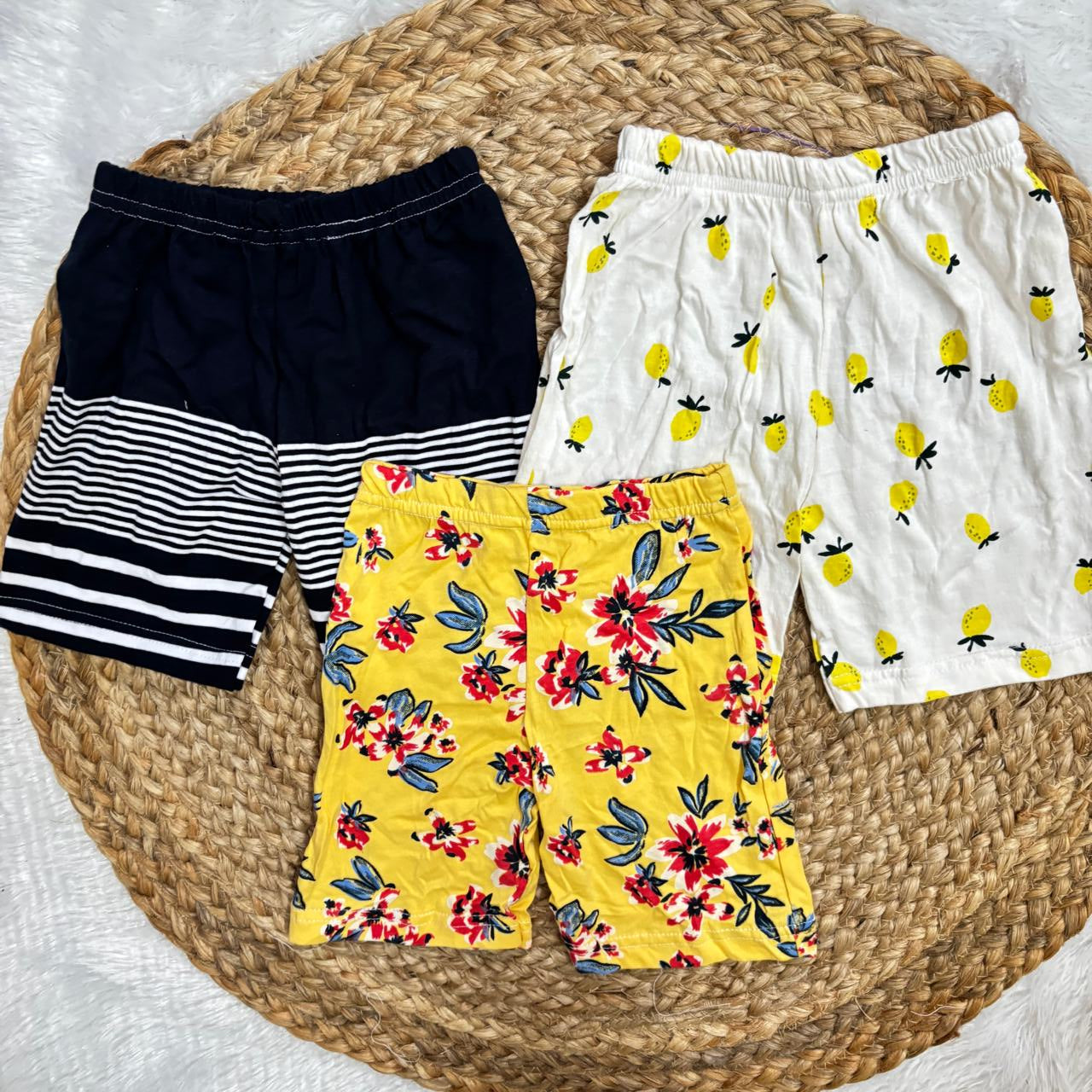 Shorts Combo 2 to 3 years (3 pcs pack)