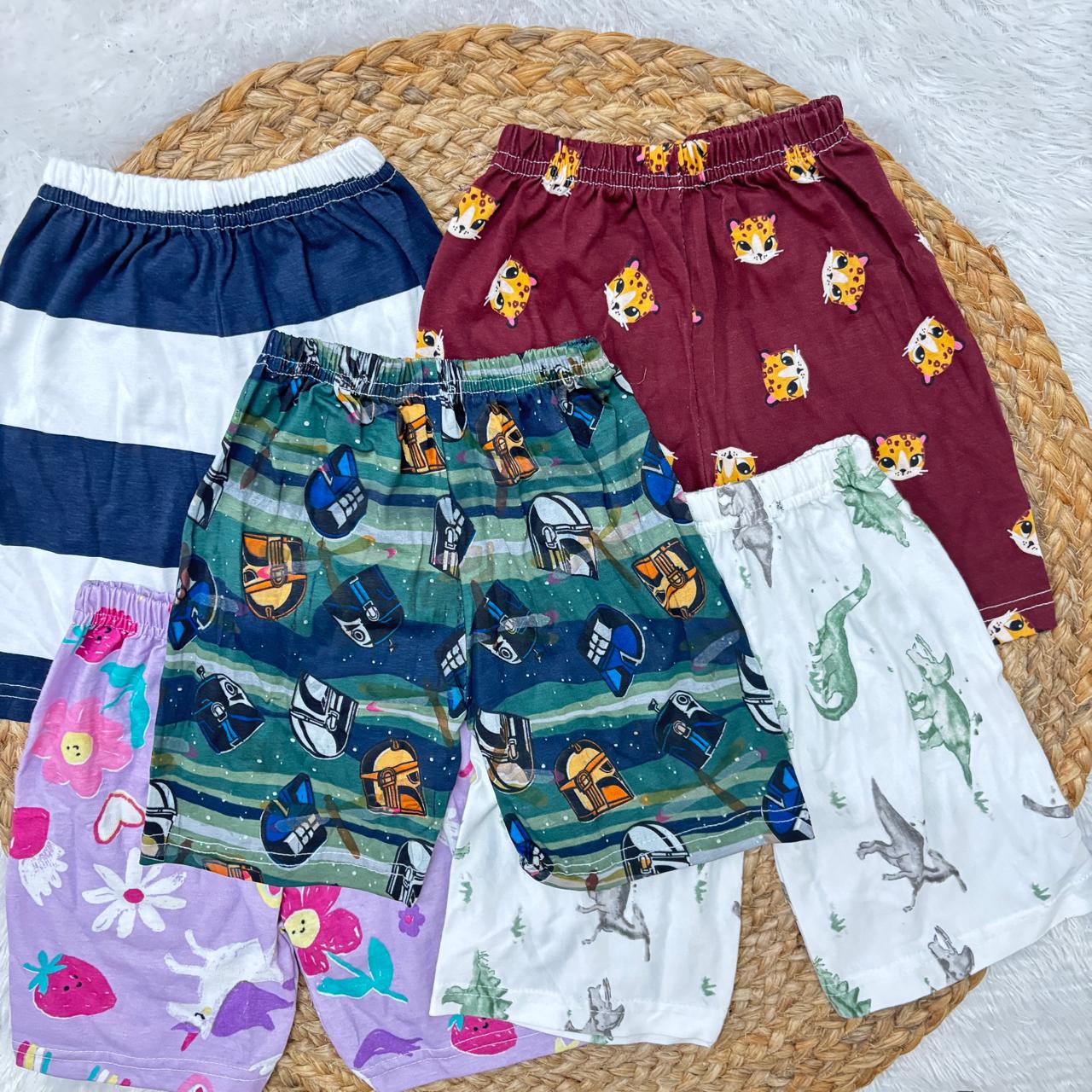 Shorts Combo 3 to 4 years (5 pcs pack)