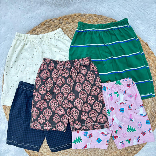 Shorts Combo 3 to 4 years (5 pcs pack)