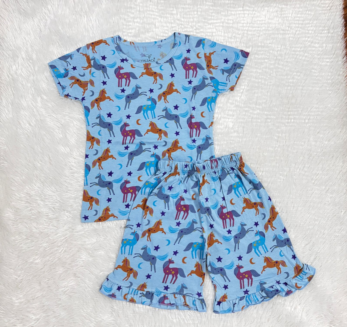 Girls Fancy shorts set SF03