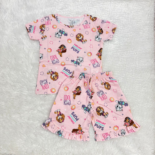 Girls Fancy shorts set SF03