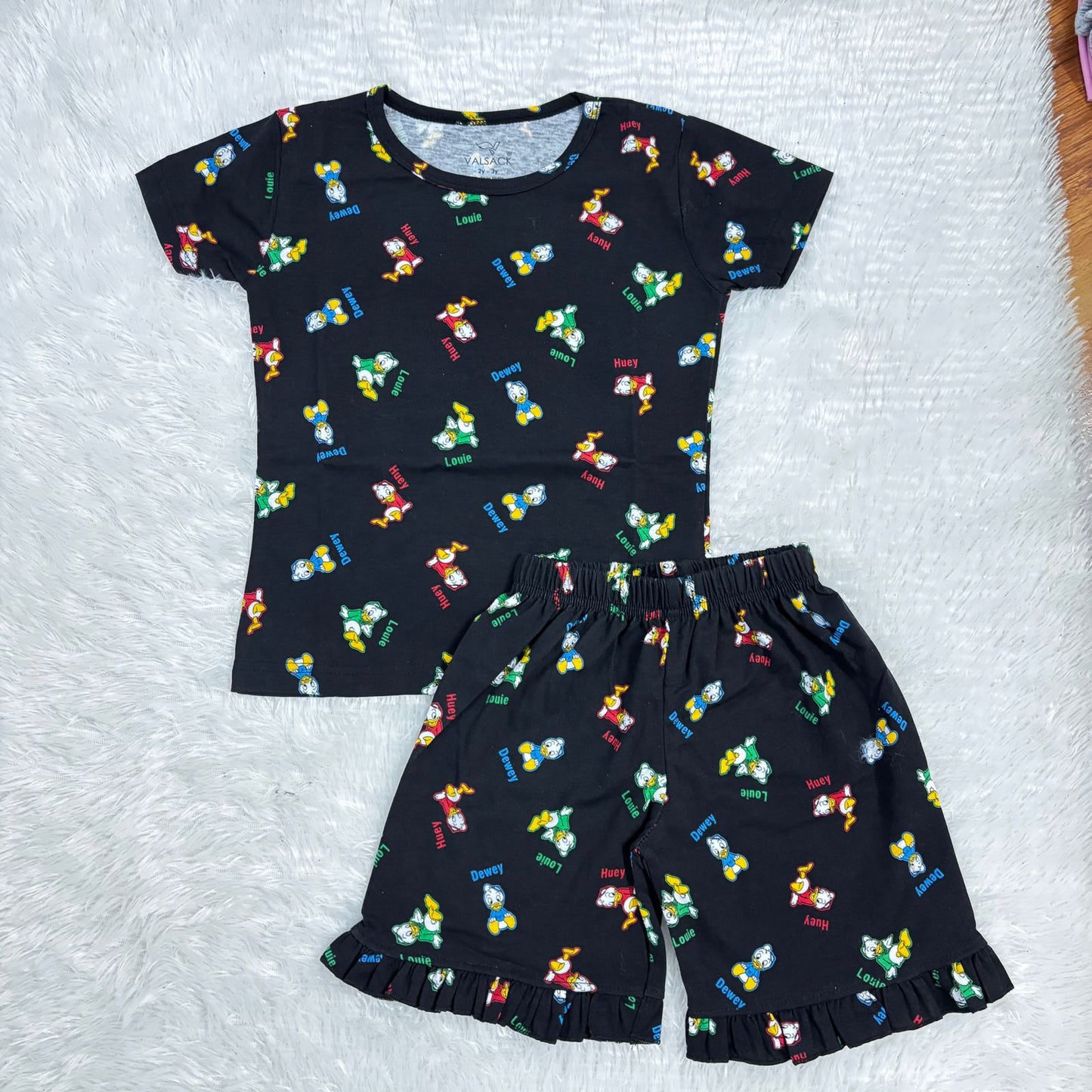 Girls Fancy shorts set SF03