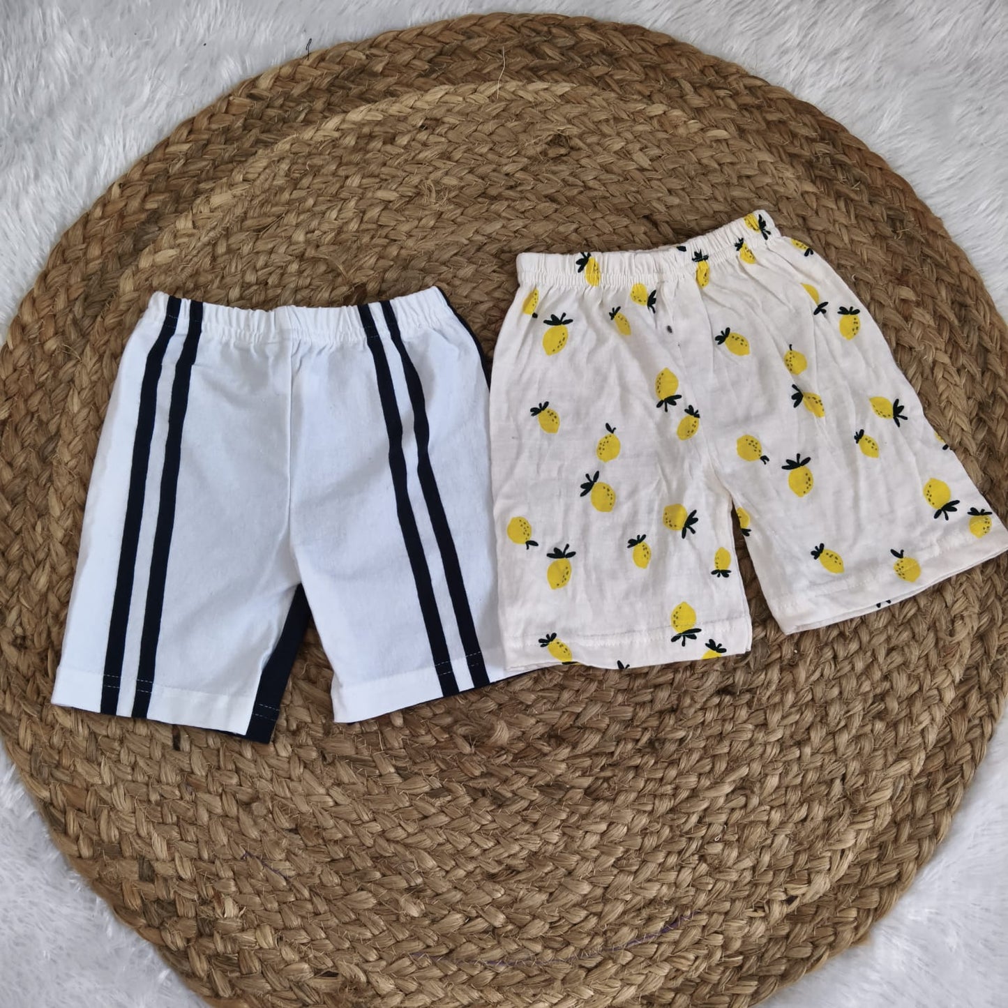 Shorts Combo 1 to 2 years (2 pcs pack)