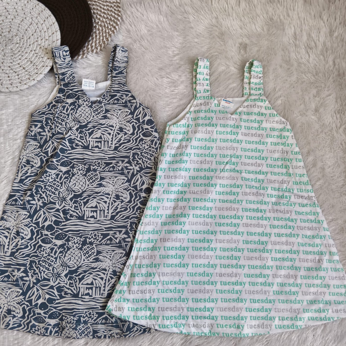 Summer Sleeveless Frock combo CF01