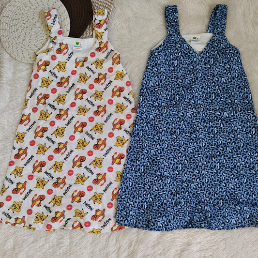 Summer Sleeveless Frock Combo CF01