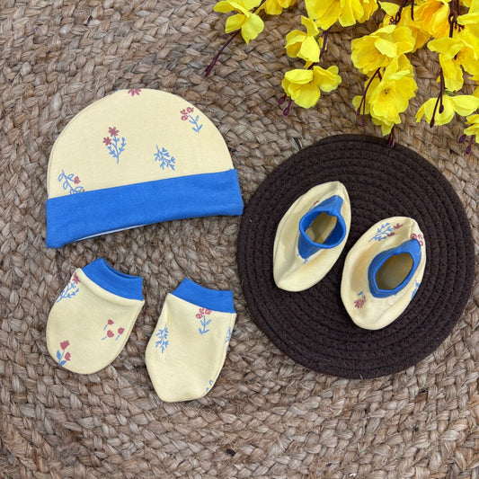 Cap Mitten and Booties Set MN01
