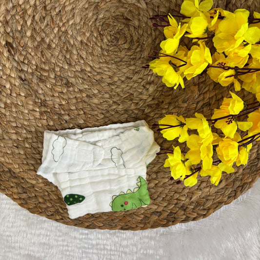 Muslin 6 layer Premium Nappy