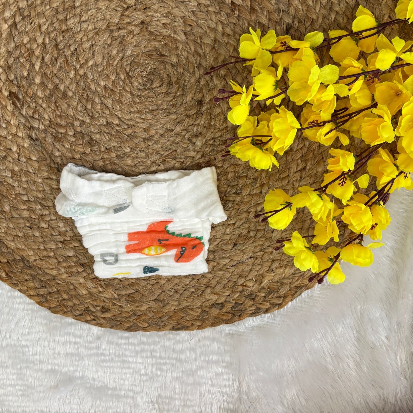 Muslin 6 layer Premium Nappy