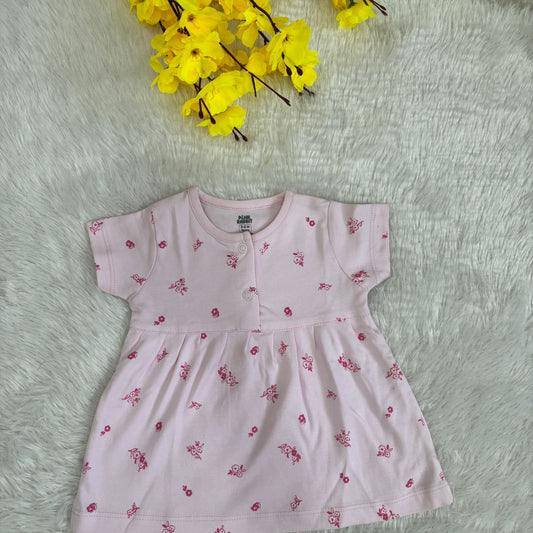 Baby front open premium frocks MN01