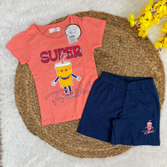 Girls Fancy shorts set FC01