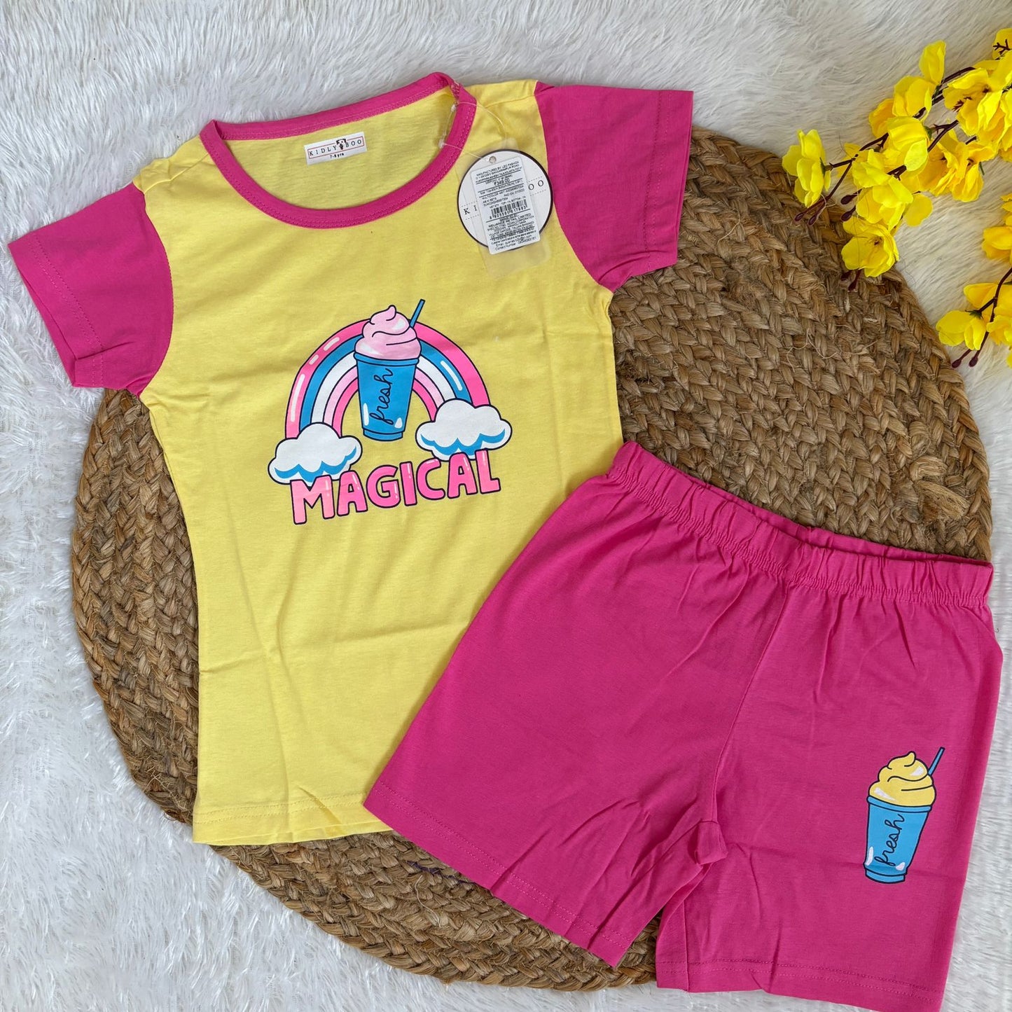 Girls Fancy shorts set FC01