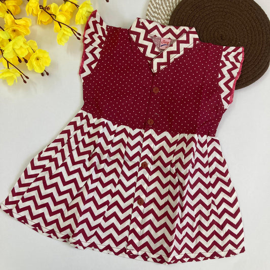 Summer Cotton Frocks Fancy Pattern CF01