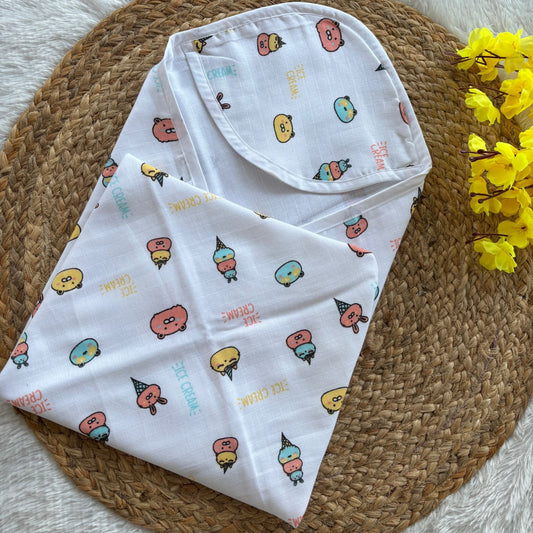 Baby muslin premium cap towel MN01