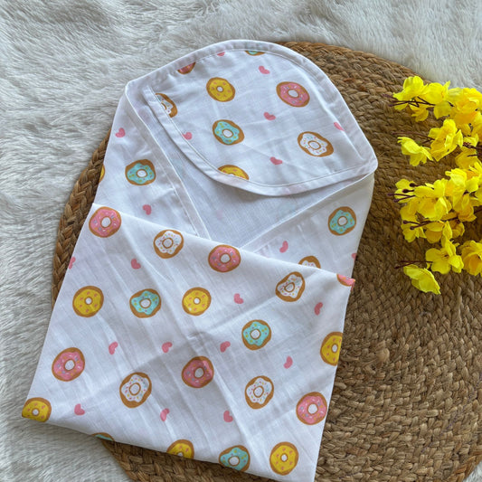 Baby muslin premium cap towel MN01