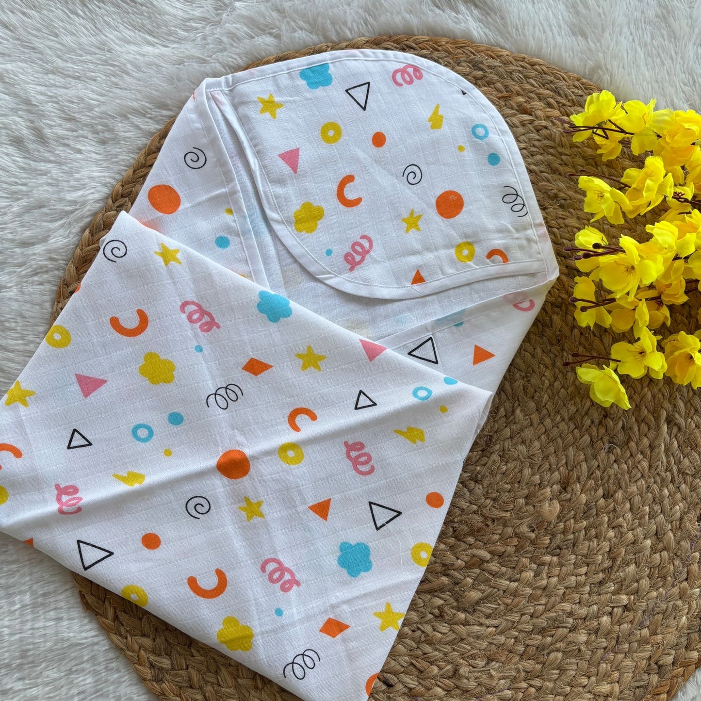 Baby muslin premium cap towel MN01